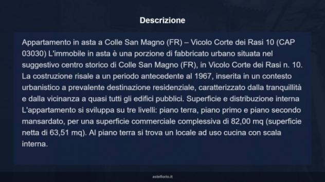 Immobile in asta di 82 m² in vendita a Colle San Magno - Foto 10