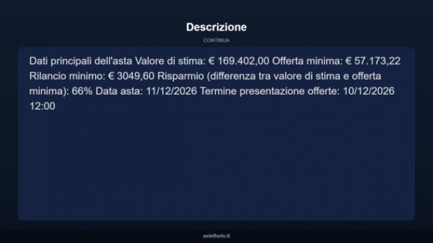 Immobile in asta di 262 m² con più di 5 locali e box auto in vendita a Mileto - Foto 12