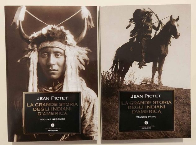 La grande storia degli indiani d'America 1-2 Vol.Jean Pictet 1°Ed:Mondadori,2000 - Foto 6