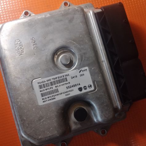 CENTRALINA INIEZIONE MOTORE FIAT PANDA 1.3 4X4 55KW 5P D 5M 55249914 - Foto 2