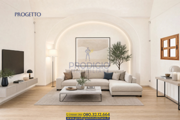 Piano terra con doppio ingresso a pochi passi dal porto in vendita a Molfetta