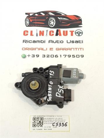 MOTORINO ALZAVETRO POSTERIORE SINISTRO KIA Sorento 3° Serie 824602P000 1137328730 D4HB (09) - Foto 2