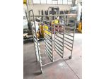 carrello vassoi a tripla campanata usato
