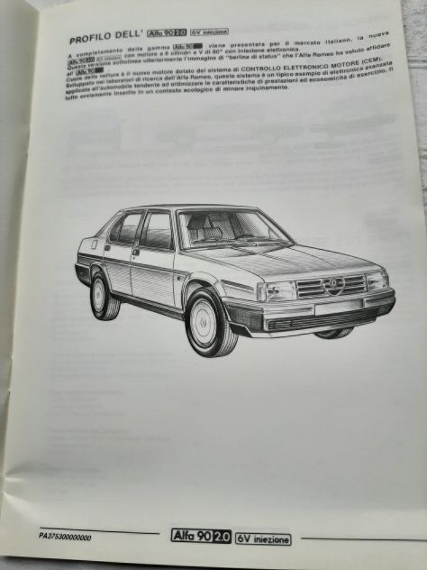 ALFA 90 6V INIEZIONE 2.0  ORIGINALE - Foto 4