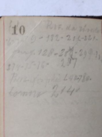 COLLEZIONISMO CARTACEO VINTAGE ANNI 20 AGENDINA CON APPUNTI - EPOCA - Foto 7