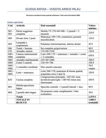 REGALO X IMPROVVISO SVUOTAMENTO APPARTAMENTO A PALAU - Foto 10
