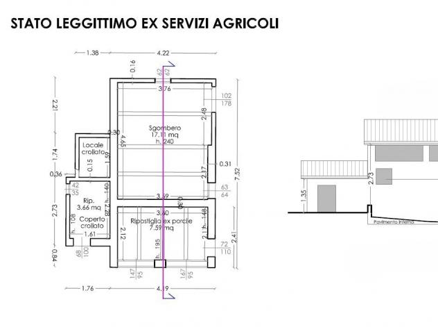 RUSTICO DA RICOSTRUIRE VICINO ALLA TORRE DI ORIOLO - Foto 14