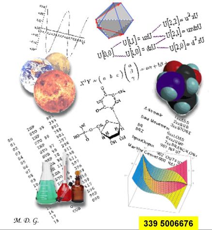 Ripetizioni di matematica fisica chimica e biologia a Portico di Caserta