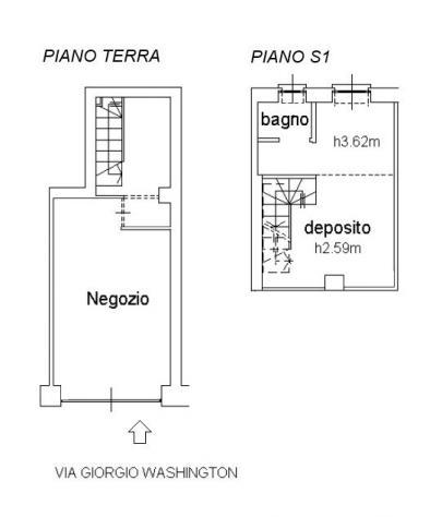 NEGOZIO IN VENDITA VIA WASHINGTON - Foto 16