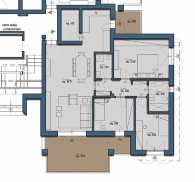 Appartamento in vendita a Empoli 102 mq Rif: 1277779 - Foto 4