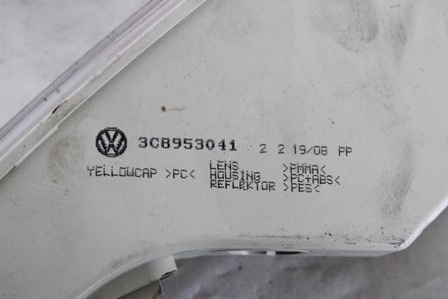 3C8953041 FRECCIA FANALINO INDICATORE DI DIREZIONE PARAURTI ANTERIORE LATO SINISTRO VOLKSWAGEN PASSAT CC 2.0 DIESEL 5P DSG 103KW RICAMBIO USATO - Foto 2