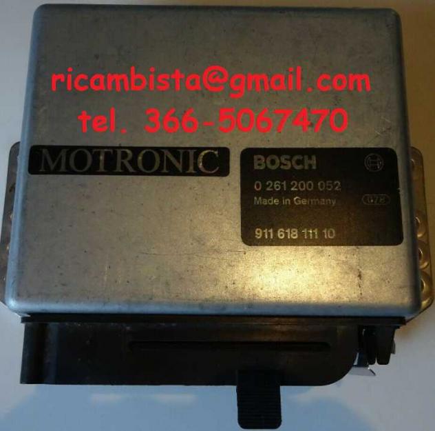 0261200052 91161811110 Porsche Carrera centralina motore Motronic
