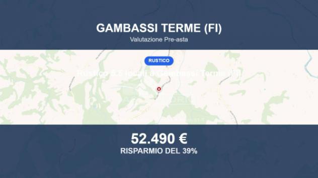 Immobile in asta di 73 m² in vendita a Gambassi Terme