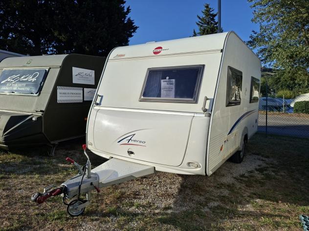 CARAVAN ROULOTTE BURSTNER 4 POSTI LETTO FRANCESE DINETTE POSTERIORE MOOVER CAMPEGGIO CAMPER GENERALI USATI 1780 - Foto 2