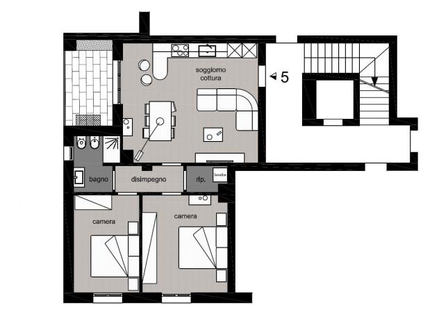 Appartamento in vendita a Poggibonsi 75 mq Rif: 1319275 - Foto 7