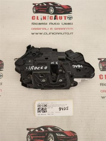 SERRATURA ANTERIORE DESTRA VOLKSWAGEN Scirocco Serie (137) 5N2837016A (0814)