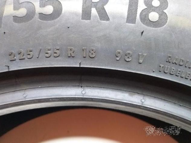 2 gomme 225 55 18 continental a8166 - Foto 7