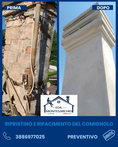 🏠Lavori edili senza ponteggi – Facciate, tetti e manutenzioni | Edil Montesarc - Foto 4