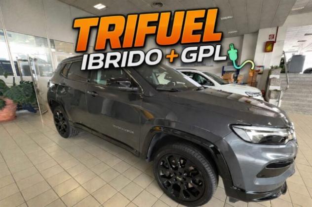 JEEP Compass 1.3 Turbo T4 190 CV TRIFUEL GPL 4xe Limited BLACK rif. 23532332