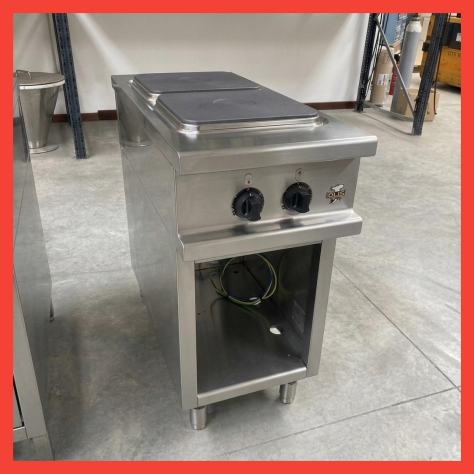 CUCINA 2 PIASTRE ELETTRICA Usata "Olis" 380 Volt.