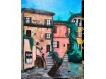 Dipinto - Roma - Arco degli Acetari