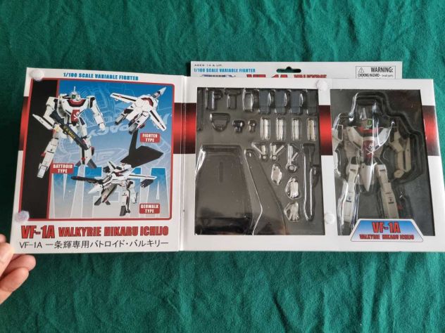 Macross: VF-1A Valkyrie Hikaru Ichijo (sigillato) - Foto 2