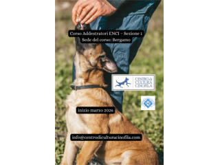 Corso Addestratore ENCI