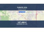 Immobile in asta di 212 m² con più di 5 locali e box auto in vendita a Turate