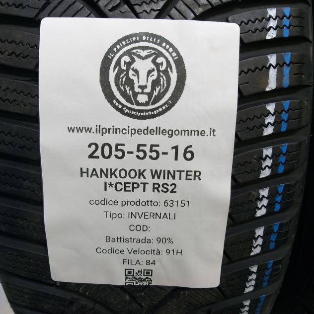 2 GOMME 205 55 16 HANKOOK A63151 - Foto 2