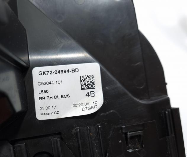 SERRATURA POSTERIORE DESTRA LAND ROVER Discovery Sport (L550) GK72-24994-BD (1418) - Foto 9