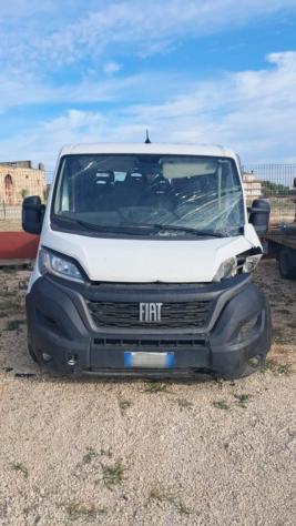 FIAT DUCATO 7 POSTI CON GRU SINISTRATO 2300 rif. 24079193 - Foto 3