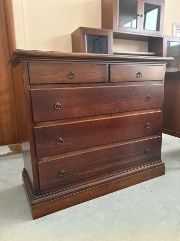 NUOVO COMO' 5 CASSETTI IN LEGNO MASSELLO - Foto 4