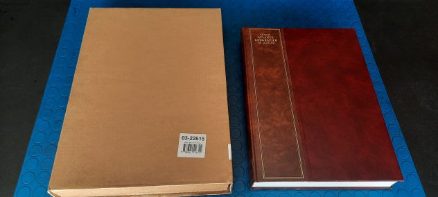 GRANDE ATLANTE GEOGRAFICO DE AGOSTINI COPERTINA MARRONE DELLA ENCICLOPEDIA GEDEA - Foto 10