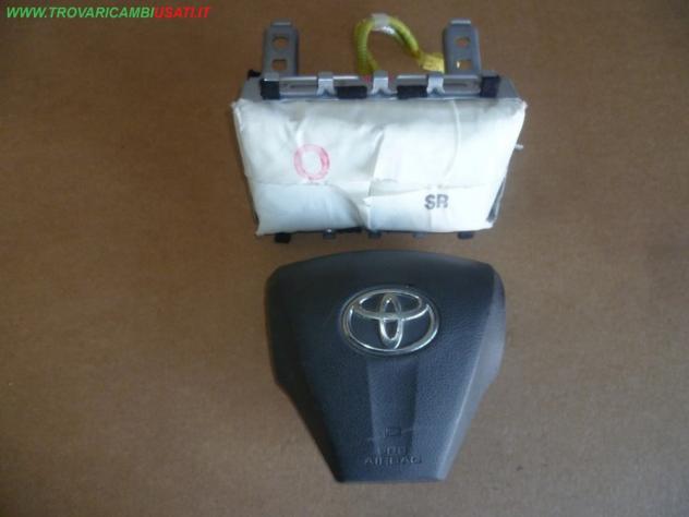 DISPOSITIVO AIRBAG LATO GUIDA KIT VOLANTE 2 SP. ARANCIO / NERO + PASS.2 SP. ARANCIO / NERO TOYOTA RAV 4 (XA30)  Carrozzeria  Sicurezza  Airbag  Air-ba