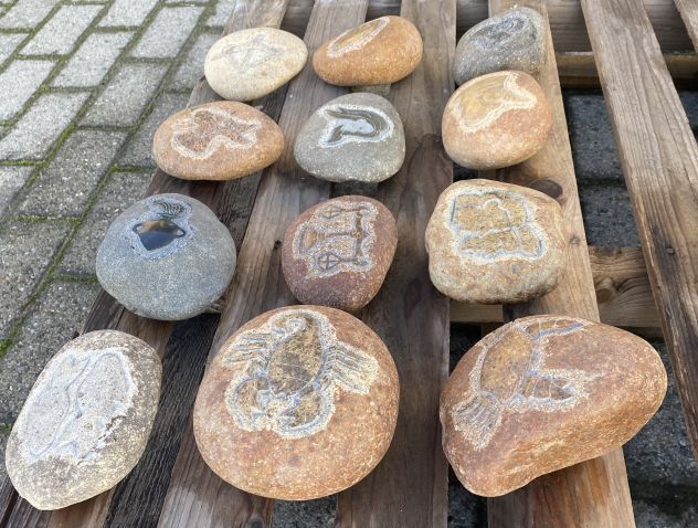 Segni zodiacali scolpiti su pietra - Foto 3