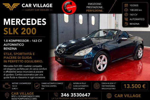 Mercedes-benz SLK 200 Kompressor cat