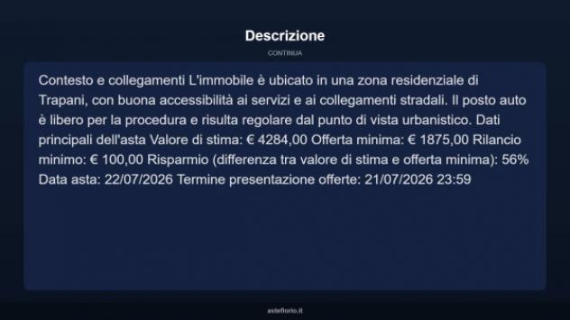 Immobile in asta di 12 m² in vendita a Trapani - Foto 5
