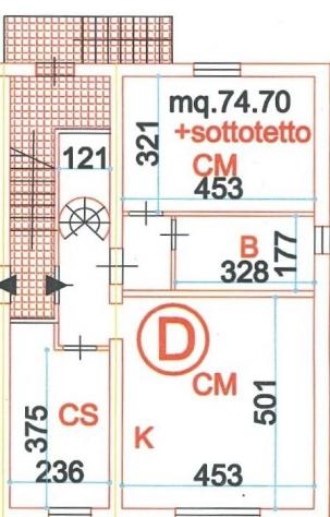 Appartamento in vendita a Cascina 75 mq Rif: 1406616 - Foto 2