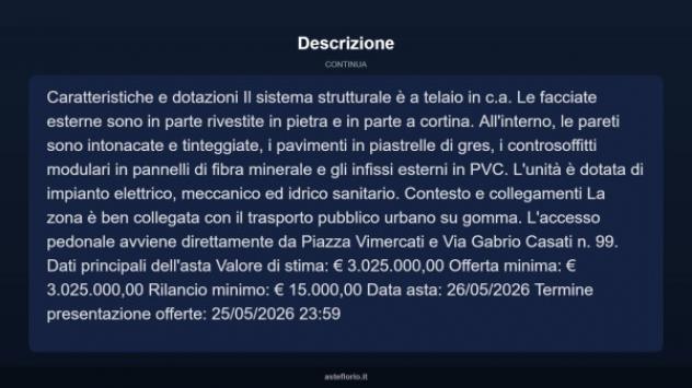 Immobile in asta di 1952 m² in vendita a Roma - Foto 9