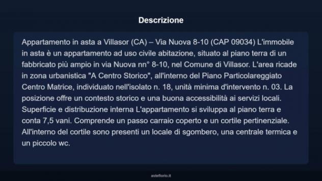 Immobile in asta di 130 m² in vendita a Villasor - Foto 3