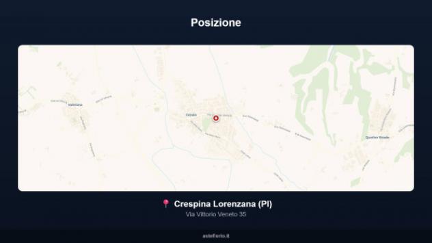 Immobile in asta di 228 m² in vendita a Crespina e Lorenzana - Foto 3