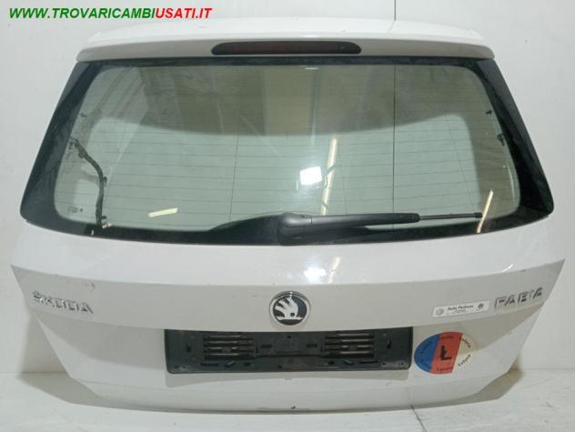 PORTELLO POST. BIANCO CON MOT. (PICCOLA AMMAC. SU BORDO E 2 BULLINI) 999-U1452623 Carrozzeria Lamierati esterni Portello Portello post. SKODA - FAB