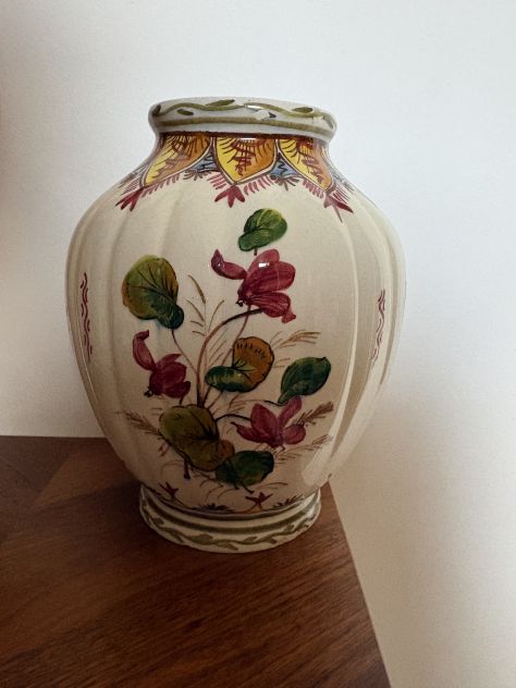 Vaso Manifattura Nove – ceramica italiana dipinta a mano