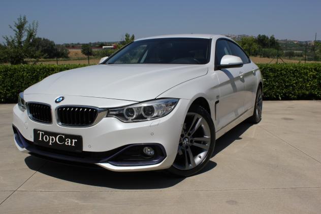BMW 418d Gran CoupSport Line Auto Bianco, Navi, Xenon