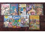 Lotto 9 fumetti '70 '80 Super Zora Maghella Gran Bordel Cenerentola
