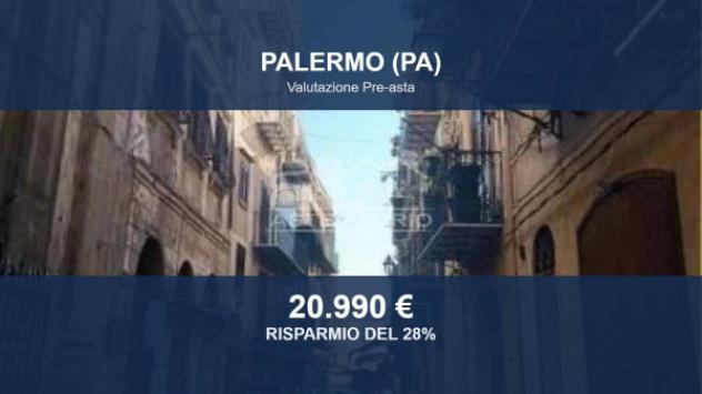 Immobile in asta di 29 m² in vendita a Palermo