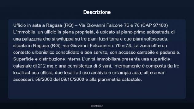 Immobile in asta di 212 m² con più di 5 locali in vendita a Ragusa - Foto 9