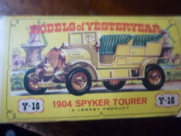 ANTICO VEICOLO MINIATURA SPYKER TOURER 1904 - Foto 2