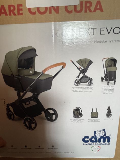 CAM TRIO PASSEGGINO NUOVO