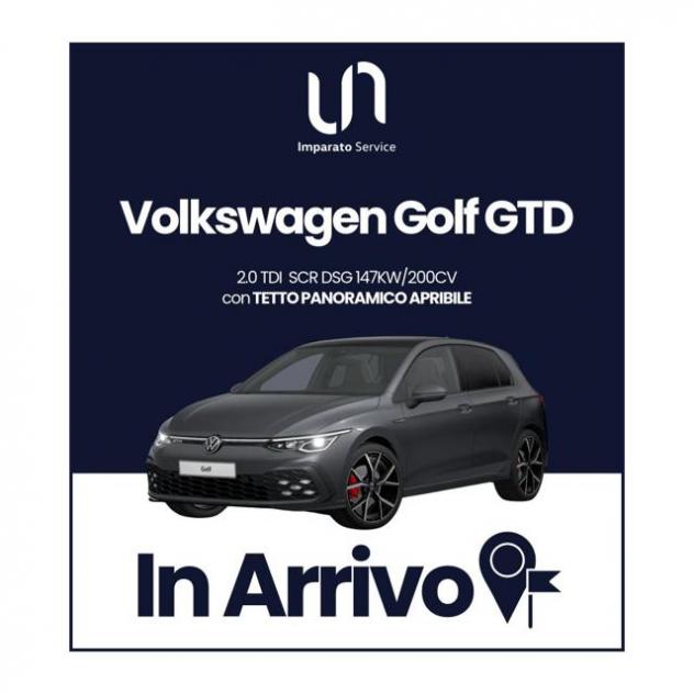 VOLKSWAGEN Golf 2.0 TDI DSG GTD rif. 24170533